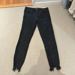 Abercrombie Simone high rise ankle jeans